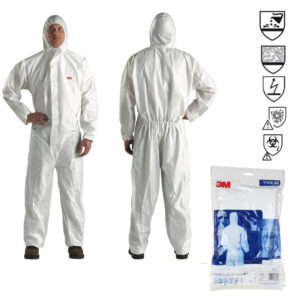 PPE 3M 4545 ชุดป้องกันสารเคมี และเชื้อโรค