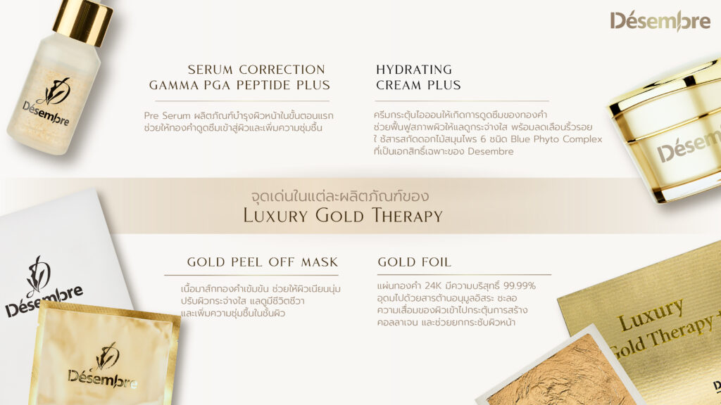 Desembre Luxury Gold Therapy