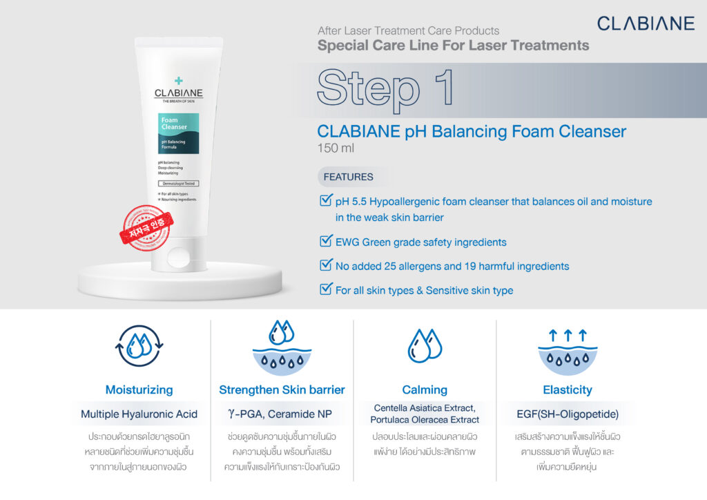 CLABIANE pH Balancing Foam Cleanser