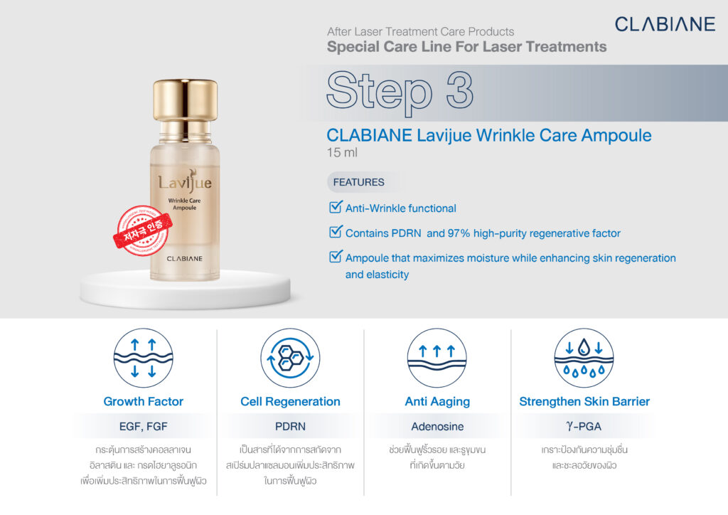 CLABIANE Lavijue Wrinkle Care Ampoule