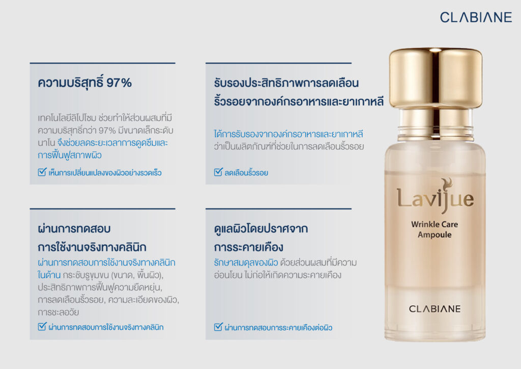 CLABIANE Lavijue Wrinkle Care Ampoule
