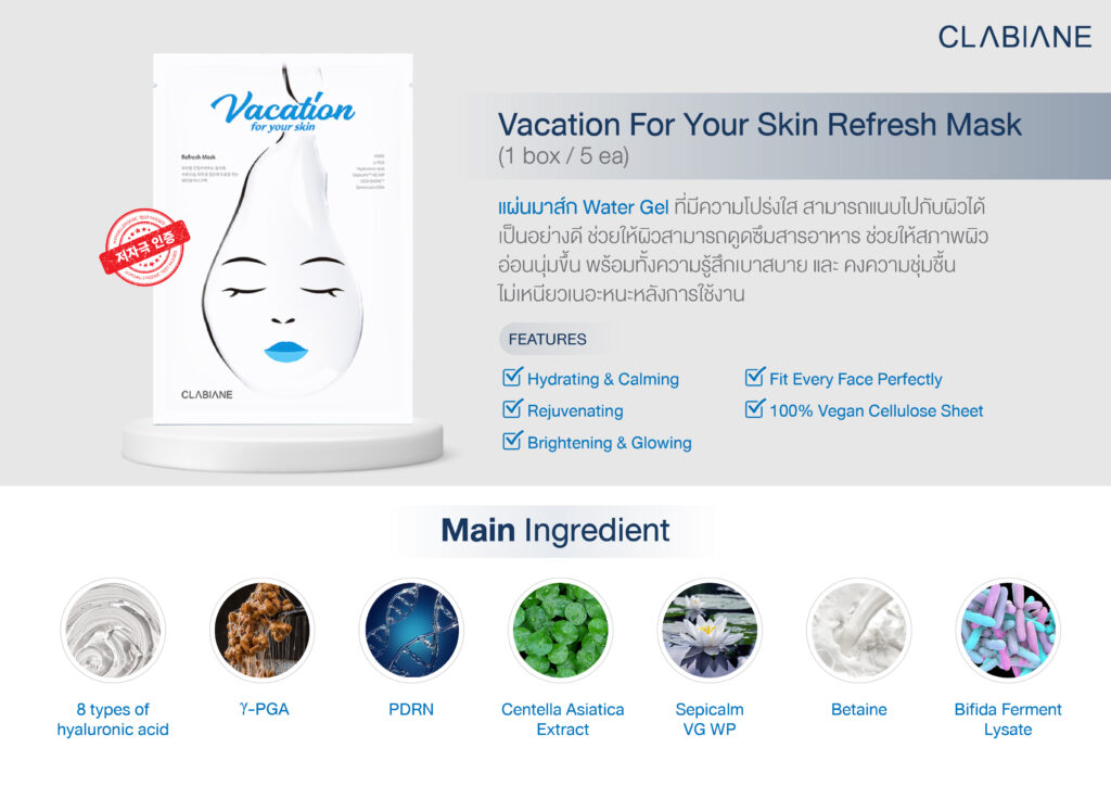 Vacation For Your Skin Refresh Mask